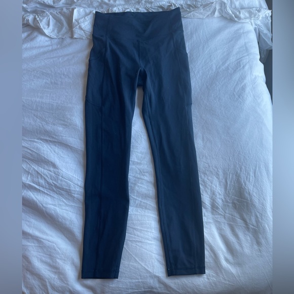 Navy lululemon leggings - Picture 1 of 4